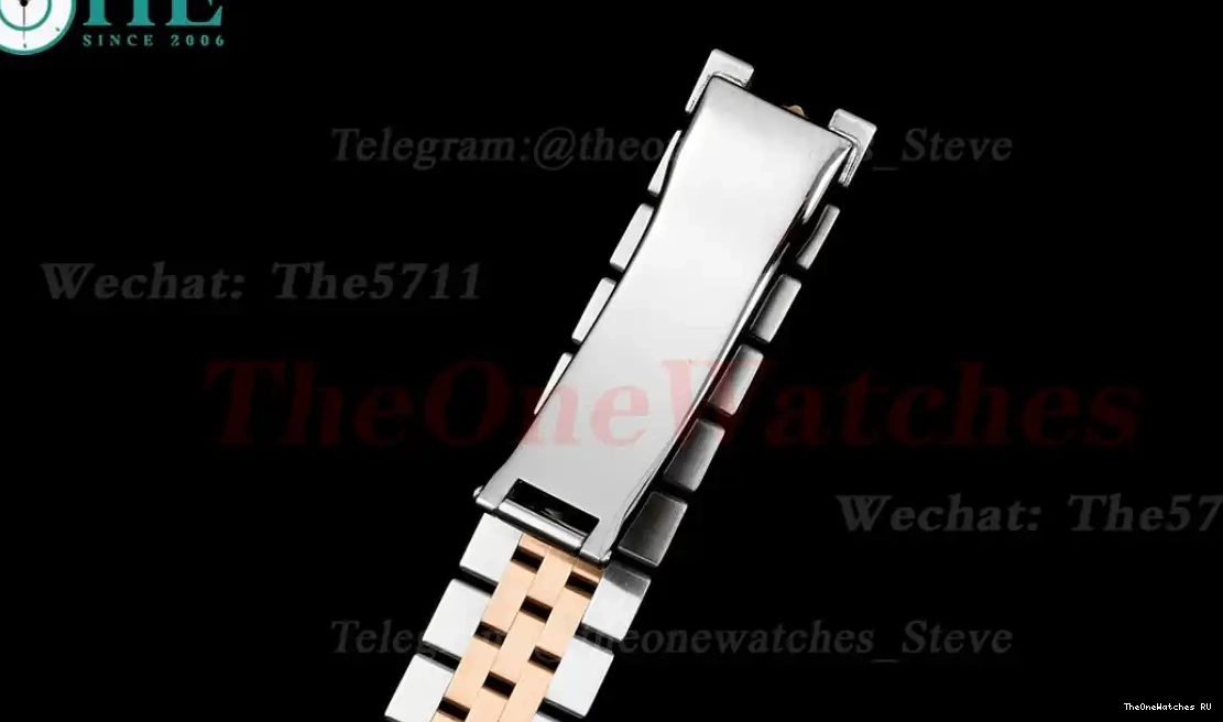A2824 SS RG Dia JDF Datejust 31mm White Jubilee Flower 0521